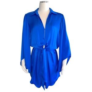 Ramy Brook Penny Bell Sleeve Dress - Size Small